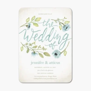 Thiệp cưới hoa hồng